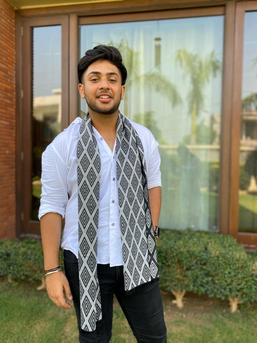 shawl muffler for men