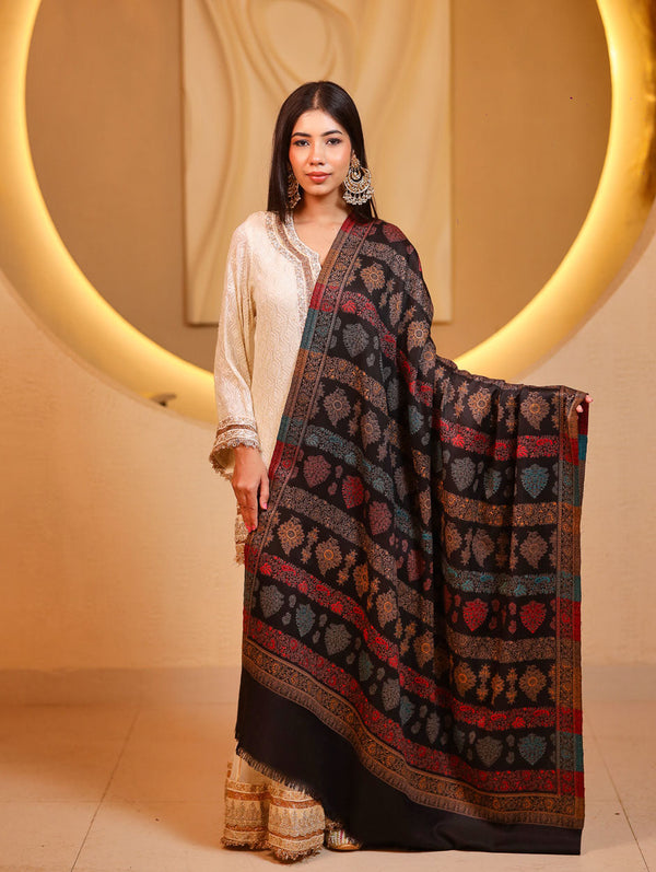 Booti Jaal Multi Kani Shawl