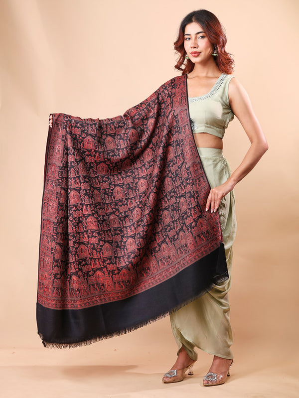 Doli Reversible Kani Shawl