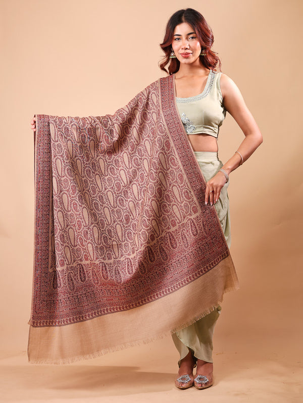 Multi Paisley Kani Shawl
