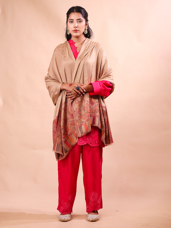 Flower Palla Kani Stole