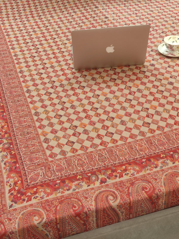 Paisley Check Kani Bed Cover