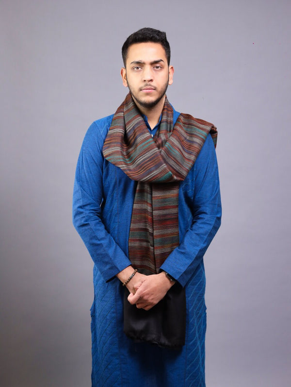 SD Stripe Palla Shawl For Men