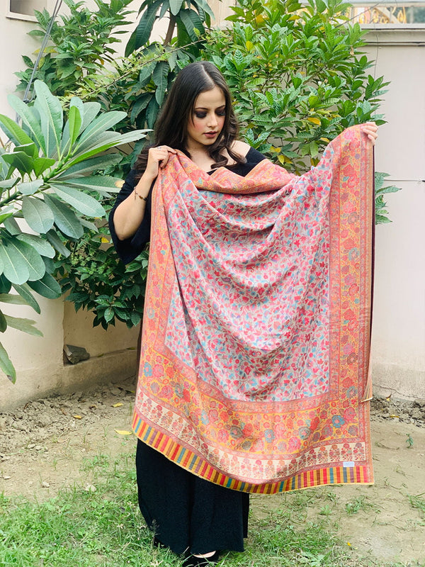 DR Palla Border Shawl For Women